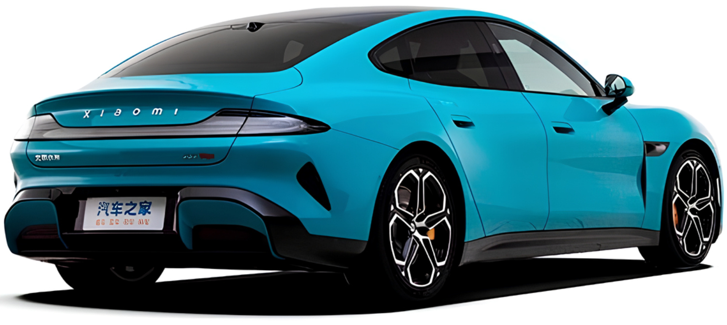 Модель автомобиля уменьшенная Xiaomi SU7 1/18 Die-cast Model Car синий BHR08KPGL